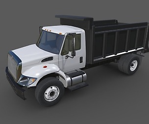 Dump Truck International 7400