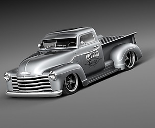 Chevrolet pickup 1950 streetrod