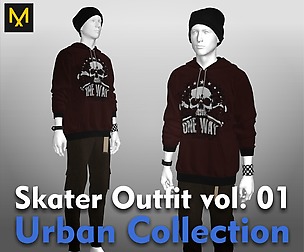 Skater Outfit vol.01 - Urban Collection