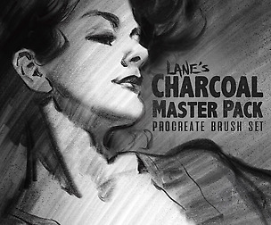 The Charcoal Master Pack - Procreate Brush Set