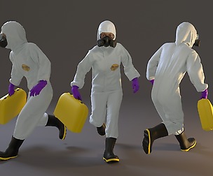 Biohazard Suit Female ACC 2130 004