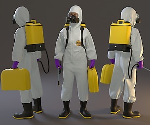 Biohazard Suit Female ACC 2130 005