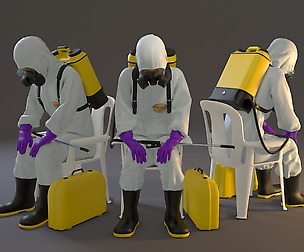 Biohazard Suit Female ACC 2130 010