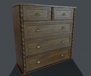 Chest of drawers PBR
