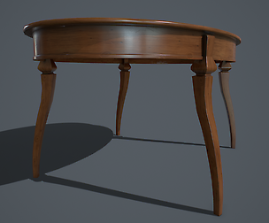 Antique table PBR