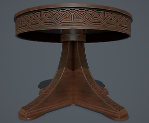 Antique table PBR
