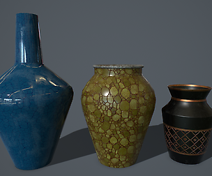 Floor vase PBR