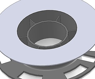 Small Makerbot Reel Assembly