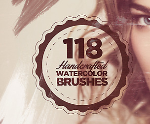 118 Handcrafted Watercolor Brushes