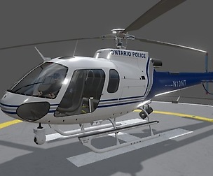 AS-350 Ontario Police Animated