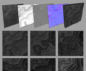 12 Decorative Stone Tiles