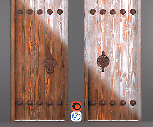 Traditional Iranian Door