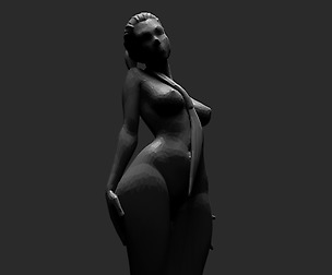 Low Poly Woman 5