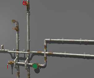 Metal Water Pipes