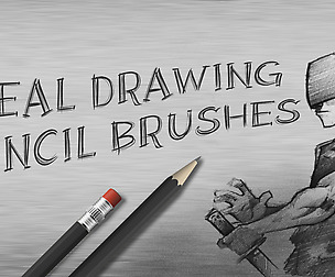 Realistic Pencil Brushes for Photoshop