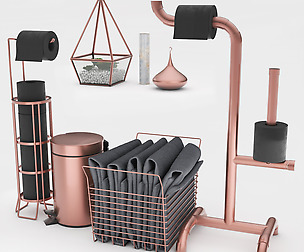 Bathroom Accessories copper 2
