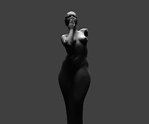 Low Poly Woman 6