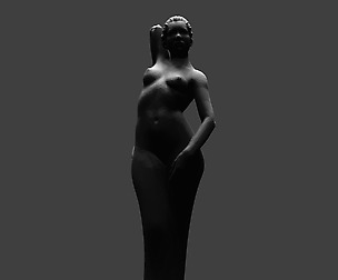 Low Poly Woman 7