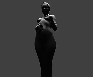 Low Poly Woman 8