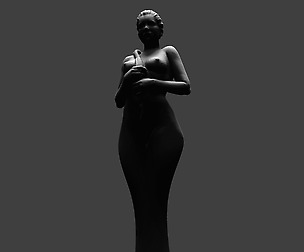 Low Poly Woman 10
