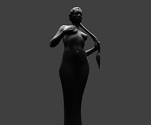Low Poly Woman 11