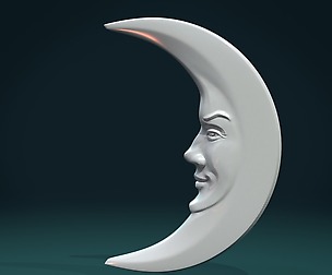 Crescent relief