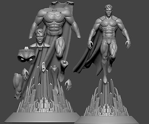 Superman-3D Printable