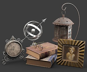 Decorative Set Vol.02: Antique Assets
