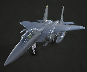McDonnell Douglas F15-E Strike Eagle - Low Poly
