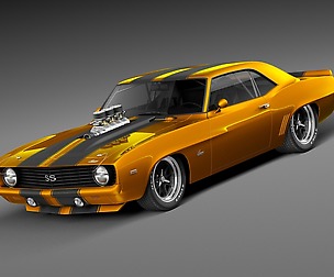 Chevrolet Camaro SS 1969 Street Rod