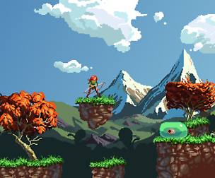Pixel art tileset + animations