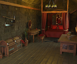 Medieval Room Props