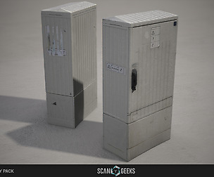 ElectricalBox Photogrammetry Asset PhotoScan
