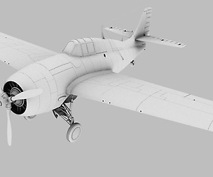 GRUMMAN F4F-3 WILDCAT