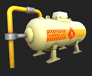 Stylized Gas Tank 01