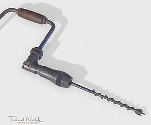 Old Retro Drill PBR