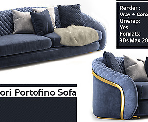 Cantori Portofino Sofa
