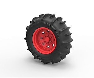 Rear wheel for Dune Buggy 3