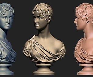 Beautiful Lady Bust