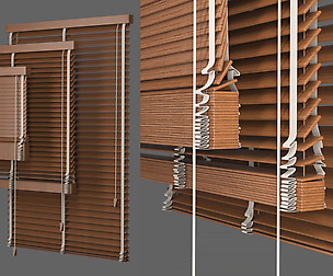 Set Blinds Wooden 1