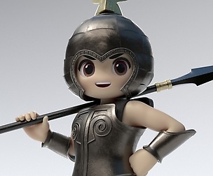 Gaya Lancer / SD Character Modeling
