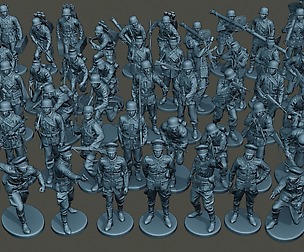 German soldiers ww2 Bundle Pack 1