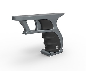 Handle for cosplay blaster pistol 2