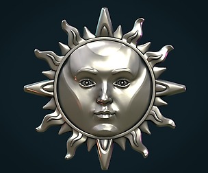 Sun Pendant II