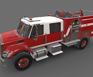 Fire Truck Red