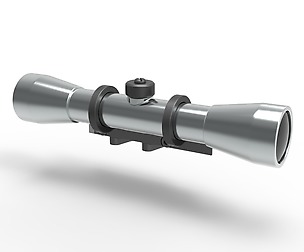 Scope for cosplay blaster 3