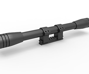 Scope for cosplay blaster 5