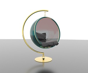 Ball-Shaped Armchair