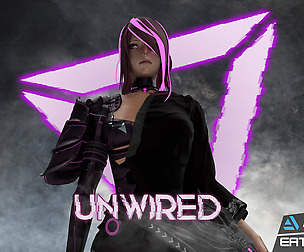 Evelynn V1 - Gameready Rigged Cyberpunk Character