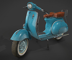 Vespa Vintage Scooter